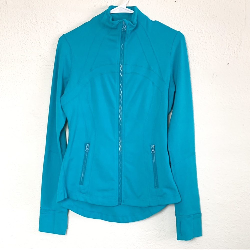 lululemon athletica Teal Full-Zip Jacket